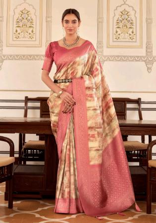 Picture of Fine Rayon Burly Wood Saree