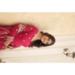 Picture of Sightly Georgette Light Coral Readymade Gown