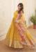 Picture of Exquisite Georgette Golden Rod Readymade Gown