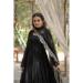 Picture of Amazing Georgette Black Readymade Gown