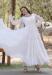 Picture of Classy Georgette White Readymade Gown