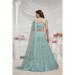 Picture of Sightly Net Dark Sea Green Lehenga Choli