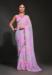 Picture of Lovely Georgette Pink Saree