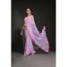 Picture of Lovely Georgette Pink Saree