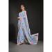 Picture of Delightful Georgette Light Steel Blue Saree