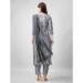 Picture of Charming Rayon Silver Readymade Salwar Kameez