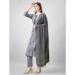 Picture of Charming Rayon Silver Readymade Salwar Kameez