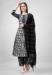 Picture of Pleasing Rayon Black Readymade Salwar Kameez