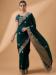 Picture of Charming Silk Dark Green Saree