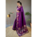 Picture of Alluring Silk Midnight Blue Saree