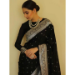 Picture of Charming Silk Black Saree