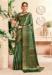 Picture of Delightful Silk Dark Olive Green Saree