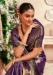 Picture of Pleasing Silk Purple Saree