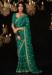 Picture of Resplendent Silk Teal Saree