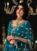 Picture of Alluring Silk Teal Saree