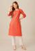 Picture of Lovely Cotton Coral Kurtis & Tunic