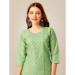 Picture of Fine Cotton Dark Khaki Kurtis & Tunic