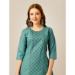 Picture of Comely Cotton Cadet Blue Kurtis & Tunic