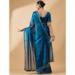 Picture of Good Looking Organza Teal Saree