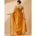 Picture of Charming Organza Golden Rod Saree