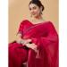 Picture of Good Looking Organza Maroon Saree