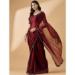 Picture of Taking Organza Saddle Brown Saree