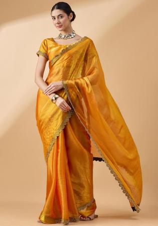 Picture of Ravishing Organza Olive Saree