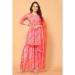 Picture of Fascinating Chiffon Dark Salmon Readymade Salwar Kameez