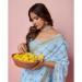 Picture of Bewitching Georgette Light Blue Saree