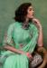 Picture of Appealing Cotton Dark Sea Green Saree