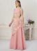 Picture of Georgette & Silk Pink Readymade Lehenga Choli