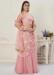 Picture of Georgette & Silk Pink Readymade Lehenga Choli