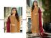 Picture of Georgette Chocolate Straight Cut Salwar Kameez