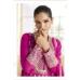 Picture of Classy Georgette Dark Magenta Party Wear Gown