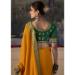 Picture of Alluring Silk Yellow Saree