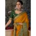 Picture of Alluring Silk Yellow Saree