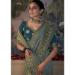 Picture of Well Formed Silk Dark Slate Grey Saree