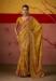 Picture of Amazing Silk Dark Golden Rod Saree