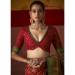 Picture of Radiant Silk Dark Red Saree