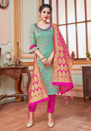 Picture of Splendid Silk Grey Readymade Salwar Kameez