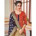 Picture of Wonderful Silk Crimson Readymade Salwar Kameez