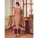 Picture of Good Looking Silk Dark Salmon Readymade Salwar Kameez