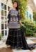 Picture of Bewitching Cotton Black Readymade Salwar Kameez