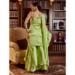 Picture of Fine Cotton Spring Green Readymade Salwar Kameez