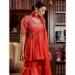 Picture of Ravishing Cotton Dark Red Readymade Salwar Kameez