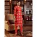 Picture of Ideal Cotton Fire Brick Readymade Salwar Kameez