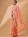 Picture of Sightly Net Coral Saree