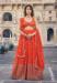 Picture of Wonderful Georgette Tomato Lehenga Choli