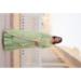 Picture of Statuesque Georgette Dark Sea Green Readymade Gown