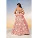 Picture of Beautiful Georgette Dark Salmon Lehenga Choli